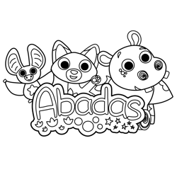 Abadas Free Coloring Page for Kids