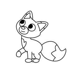 Ela 2 Abadas Free Coloring Page for Kids