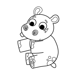 Hari 2 Abadas Free Coloring Page for Kids