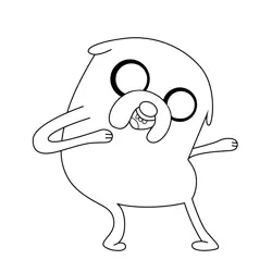 Jake the Dog Dancing Adventure Time