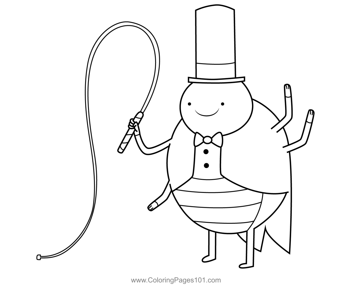 Ringmaster Holding Whip Adventure Time