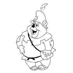 Gummi Bears 1 Free Coloring Page for Kids