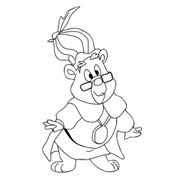 Gummi Bears 3 Free Coloring Page for Kids