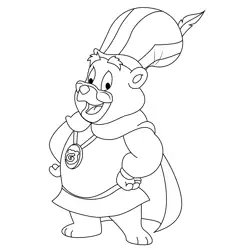 Zummi Gummy Bears Free Coloring Page for Kids