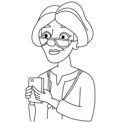 Jean Cooper Alma's Way Free Coloring Page for Kids