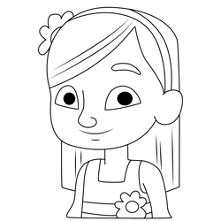 Valentina Ramirez Alma's Way Free Coloring Page for Kids