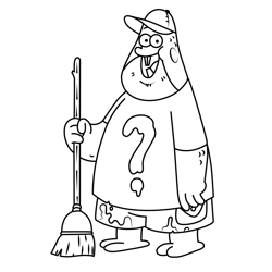 Frog Soos Amphibia Free Coloring Page for Kids