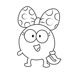 Polly Petunia Plantar Amphibia Free Coloring Page for Kids