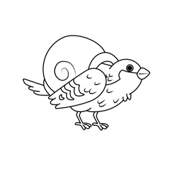 Snirds Amphibia Free Coloring Page for Kids