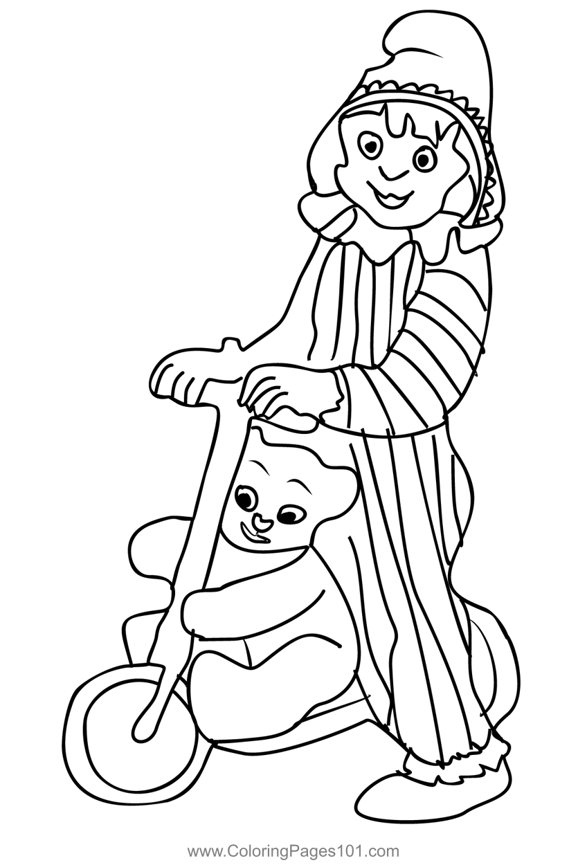 Andy Pandy 3 Coloring Page for Kids - Free Andy Pandy Printable Coloring  Pages Online for Kids  | Coloring Pages for Kids