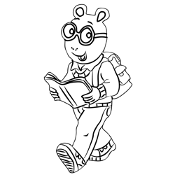 Arthur 3 Free Coloring Page for Kids