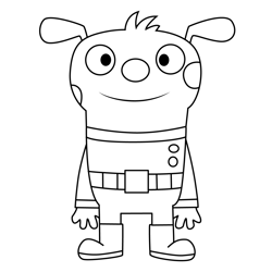 Comet Astroblast! Free Coloring Page for Kids