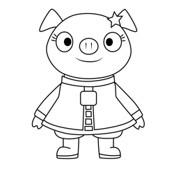 Sputnik Astroblast! Free Coloring Page for Kids