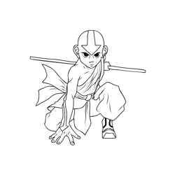 Avatar 2 Free Coloring Page for Kids