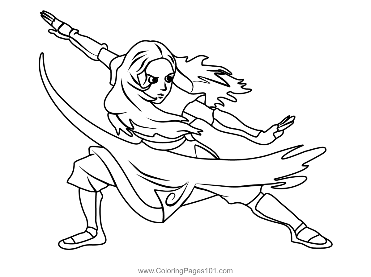 Avatar: The Last Airbender Coloring Pages - Free Coloring Pages Printables