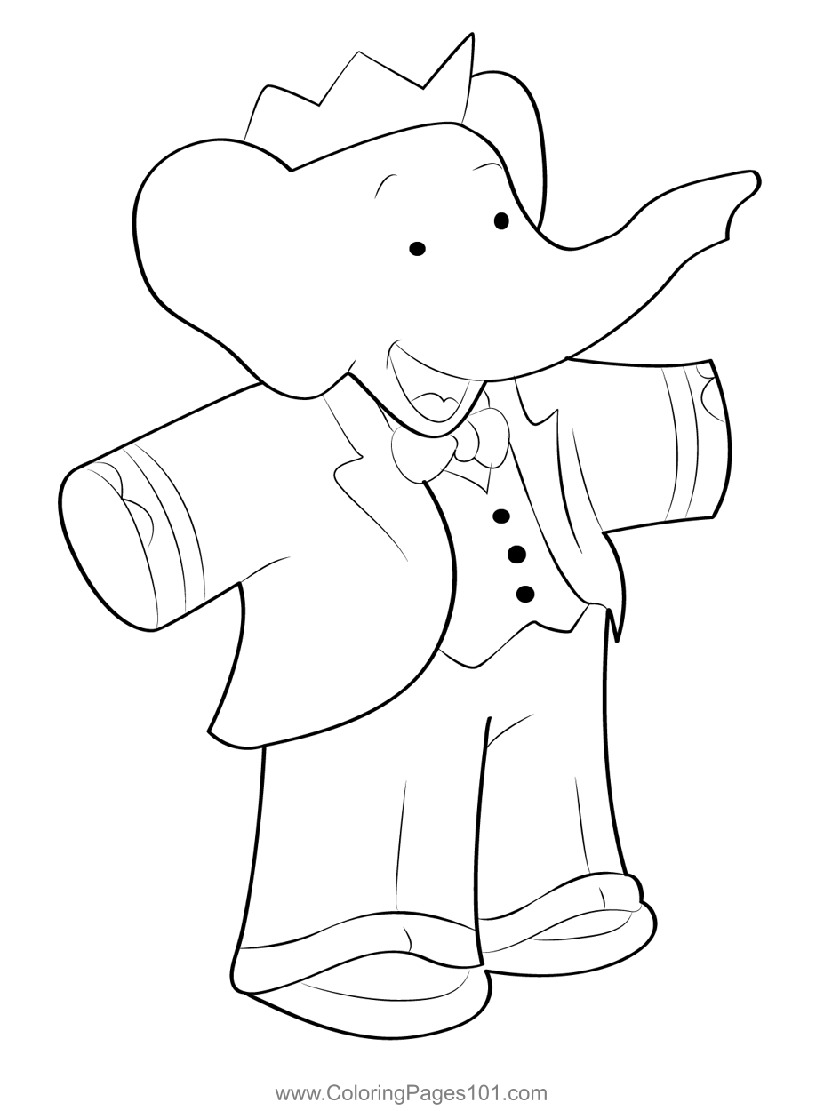 A Very Happy King Babar