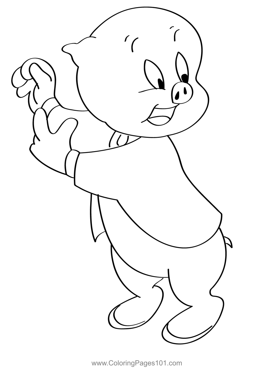Dancing Porky Pig