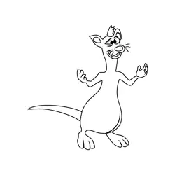 Freddy From Back At The Barnyard Free Coloring Page for Kids