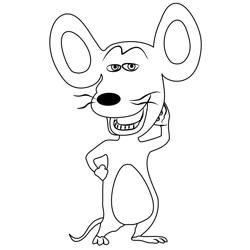 Pip From Back At The Barnyard Free Coloring Page for Kids