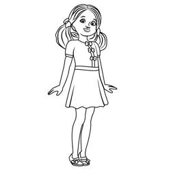 Chelsea Free Coloring Page for Kids