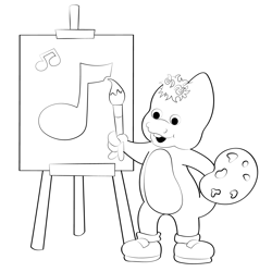 Drawing Riff Free Coloring Page for Kids