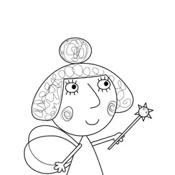 Rosie Ben & Holly's Little Kingdom Free Coloring Page for Kids