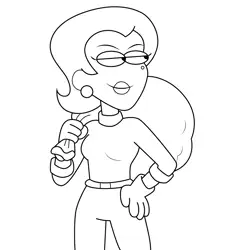 Bella Big City Greens Free Coloring Page for Kids