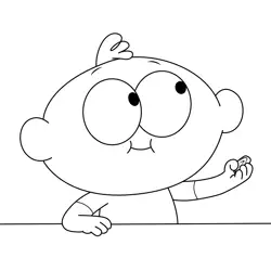 Benny Big City Greens Free Coloring Page for Kids