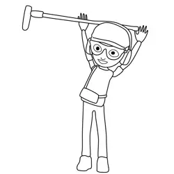 Boom-Operator- 4 Free Coloring Page for Kids