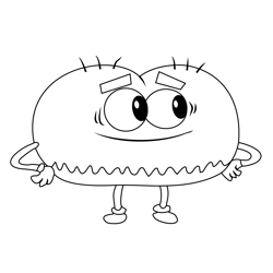 Kenneth From Breadwinners Free Coloring Page for Kids