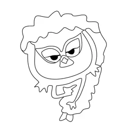 Mumsie From Breadwinners Free Coloring Page for Kids