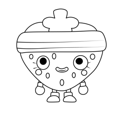 Pipsi Bubble Bath Bay Free Coloring Page for Kids