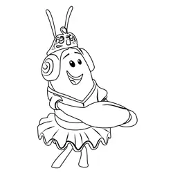 Demanda From Bubble Guppies Free Coloring Page for Kids