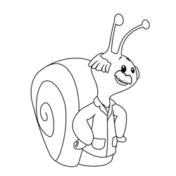 Dr Clark From Bubble Guppies Free Coloring Page for Kids