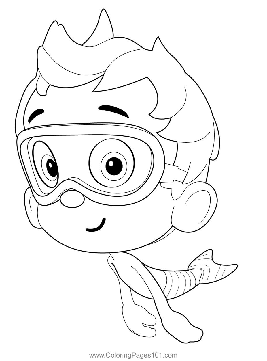 Bubble Guppies Coloring Sheets Bubble Guppies Coloring Sheets