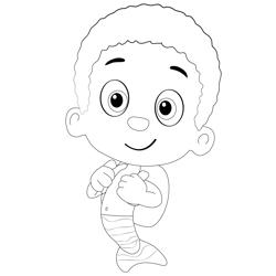 The Goby Free Coloring Page for Kids