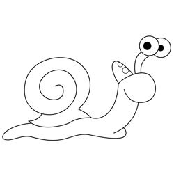 Sligo the Snail Bumba Free Coloring Page for Kids