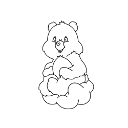 Bear Free Coloring Page for Kids
