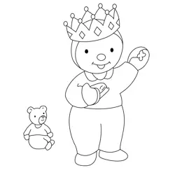 Charley As Prince Free Coloring Page for Kids