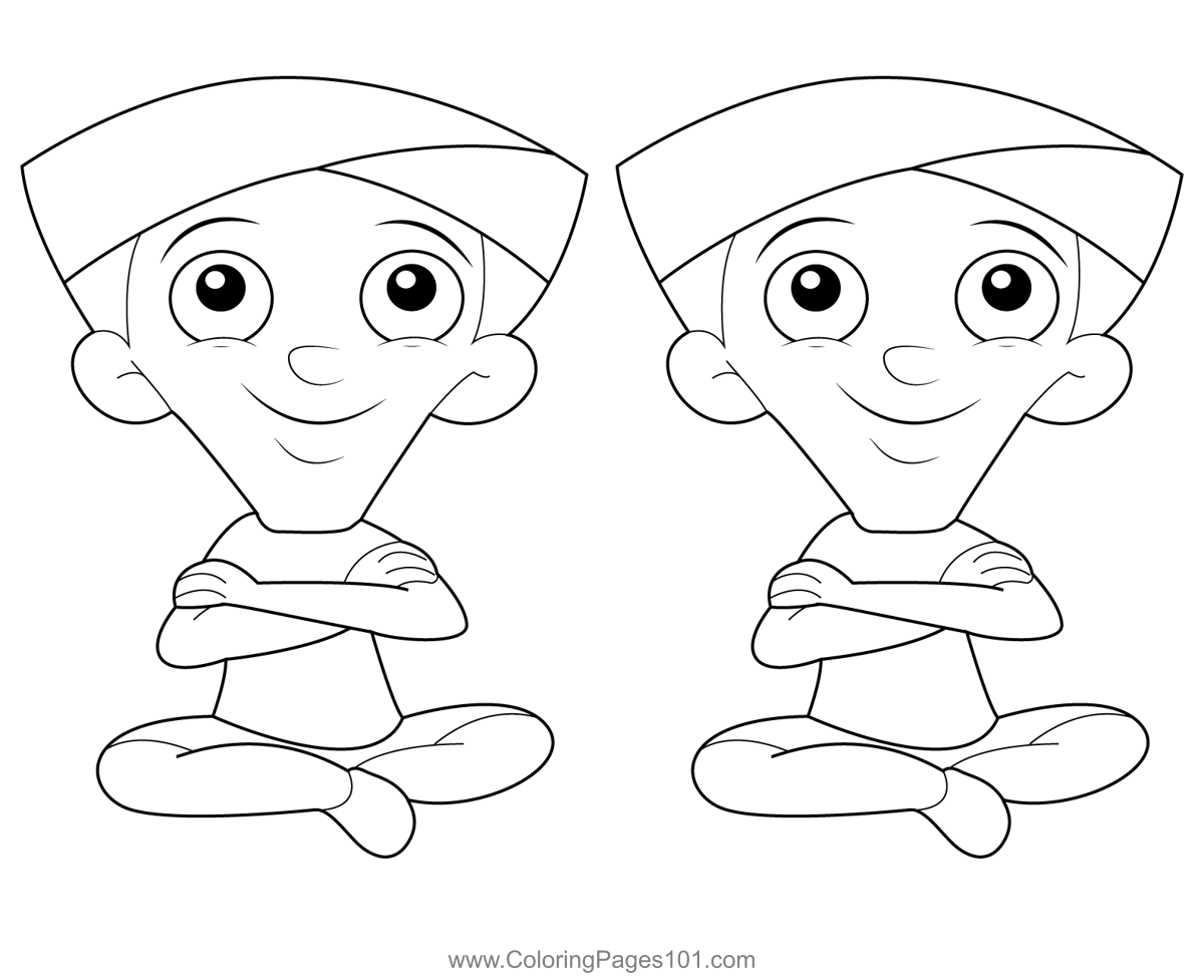 Chota Bheem Coloring Pages – Happy Kids and Moms