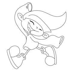 Happy Numbuh 3 Free Coloring Page for Kids