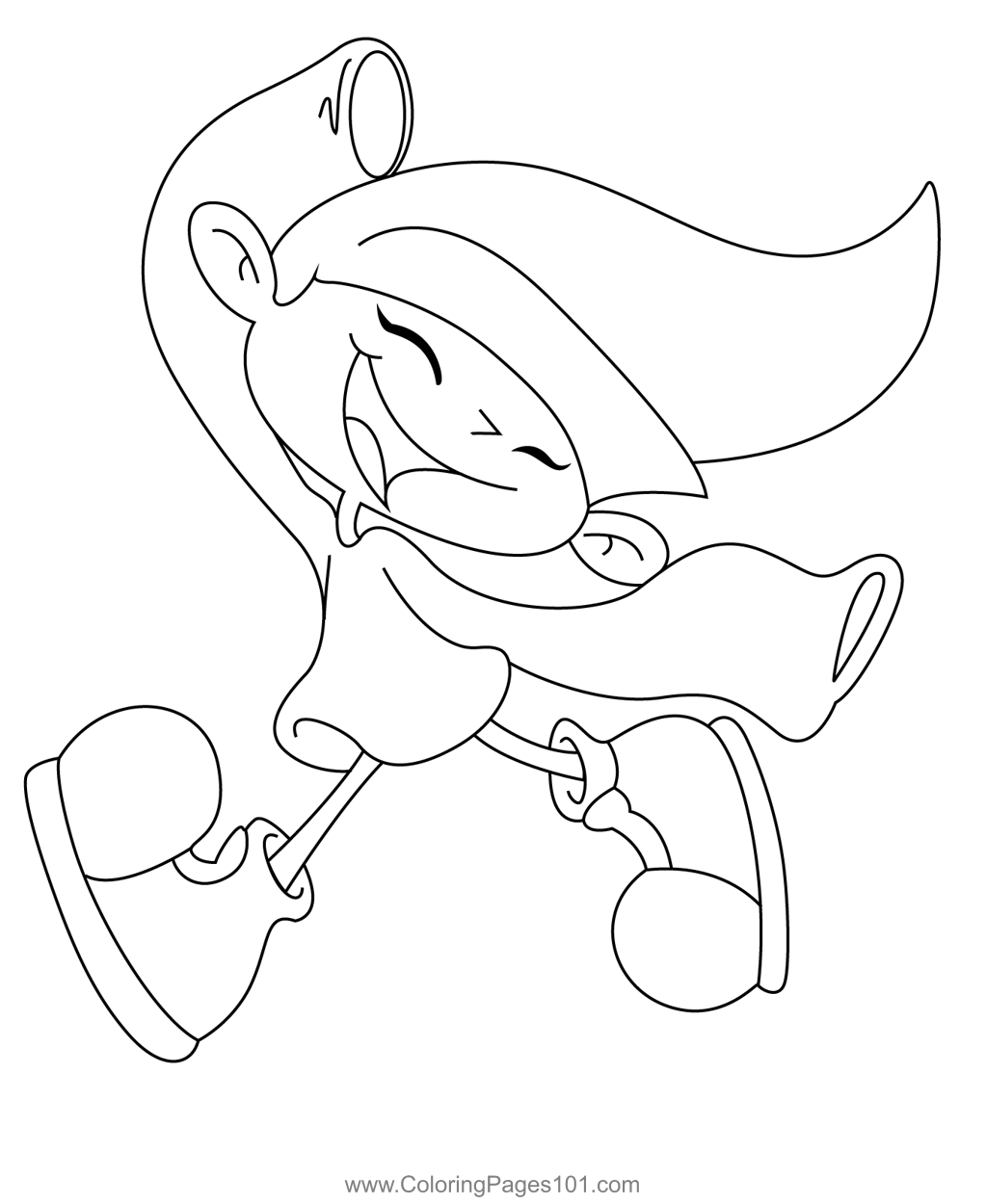 Happy Numbuh 3 Coloring Page for Kids - Free Codename: Kids Next Door ...
