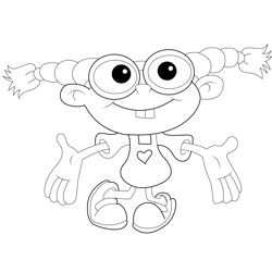 Laura Free Coloring Page for Kids