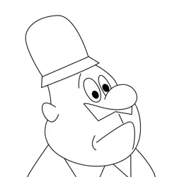 Dick 1 Free Coloring Page for Kids