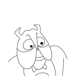 Lechuza Free Coloring Page for Kids