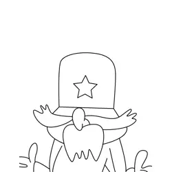Tom 1 Free Coloring Page for Kids