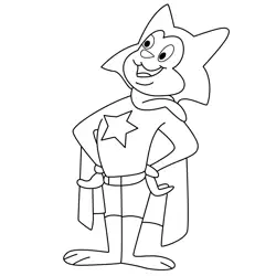 Courageous Cat 3 Free Coloring Page for Kids