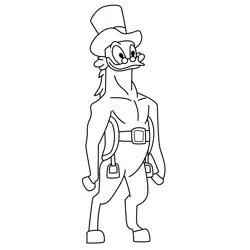 Manny Free Coloring Page for Kids