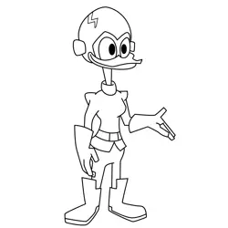 Pepper Free Coloring Page for Kids