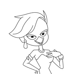 Red Feather Free Coloring Page for Kids